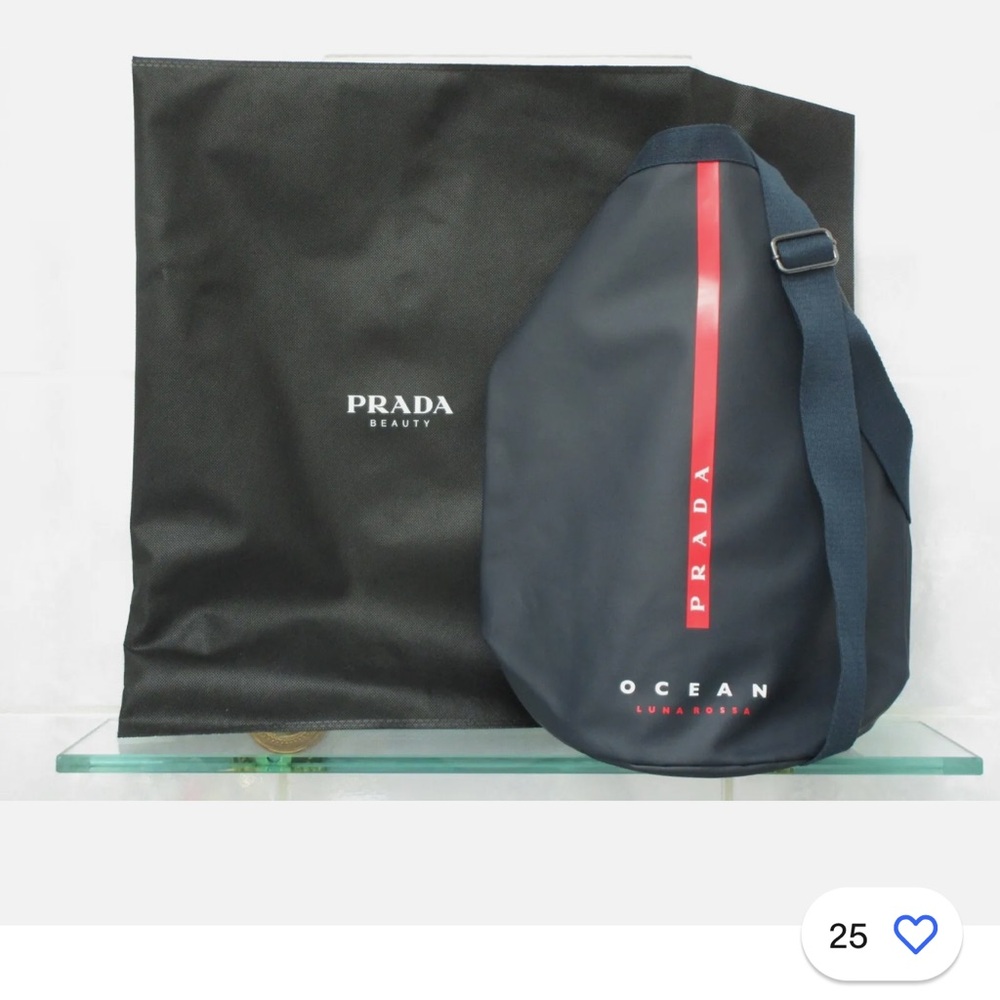 New Prada beauty Luna rossa Sailing bag